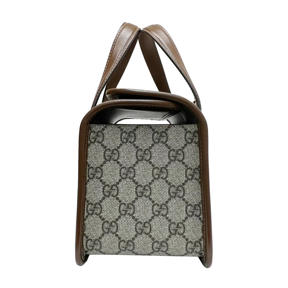 Gucci Horsebit 1955 Top Handle Bag GG Supreme canvas - Picture 2 of 11
